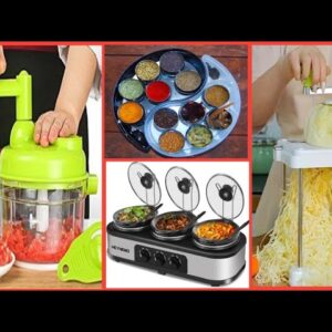 Amazon Best Kitchen Gadgets 2024/ Daily Useful Products 😍 Home Organisers Decor items Storage Rack